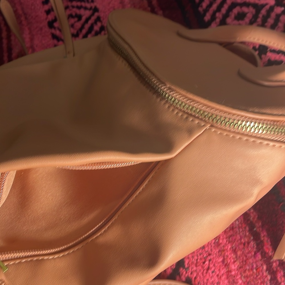 Light Brown Universal Thread Mini Backpack With A… - image 6